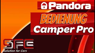 Pandora Camper Pro - Bedienung