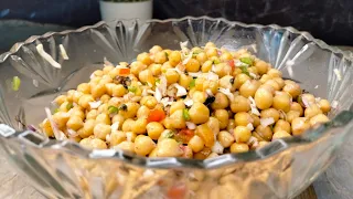 High protein chickpeas salad recipe | High Protein salad for weight loss | Baby's kitchen