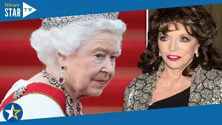 Joan Collins shares regret from when she met the Queen 'Wish I hadn't'
