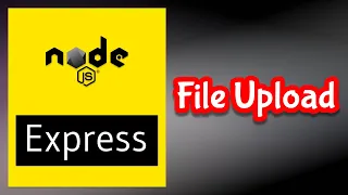 File Upload in Node Js Express application