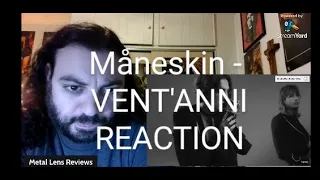 Måneskin - VENT'ANNI | REACTION(blur)