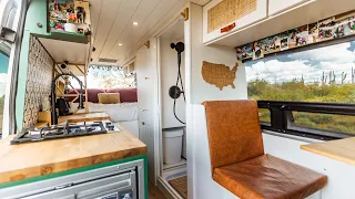 Compact Luxury: Their Fully Equipped Camper Van
