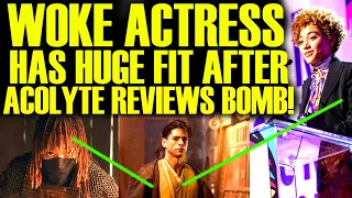 WOKE ACTRESS HAS MELTDOWN AFTER ACOLYTE REVIEWS BACKFIRE FOR DISNEY STAR WARS & HIT WORLD RECORD