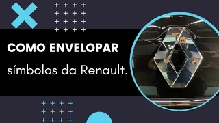 Como envelopar o símbolo da Renault de forma fácil e prática!