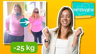 -25 kg abnehmen mit intueat | Interview mit Tinchen