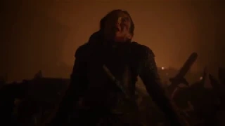 Lyanna Mormont vs Wight Giant - Game of Thrones 8x3