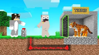 ÁLLATOKAT KÍNOZNAK AZ ÁLLATKERTBEN A MINECRAFTBAN!