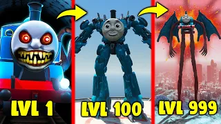 EVOLUINDO o THOMAS.EXE FRACO até o THOMAS.EXE MAIS FORTE no GTA 5 ! siren head