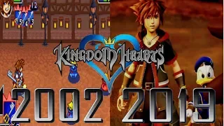 Evolucion de Kingdom Hearts (2002-2019) evolution of Kingdom Hearts