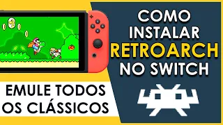 Tutorial RETROARCH no Switch - Instalar e Configurar