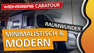 WEINSBERG CARATOUR 600 MQH 2022 | KOMPAKTES KASTENWAGEN WOHNMOBIL MIT HUBBETT