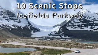 Top 10 Scenic Stops On The Icefields Parkway