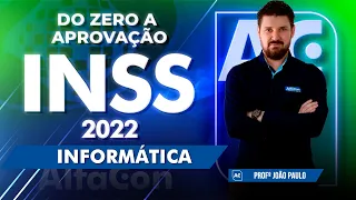 Concurso INSS 2022 - Do Zero a Aprovação - Informática  - Black Friday Alfacon