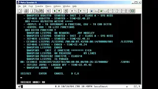 MVS 3.8 console operations - M53