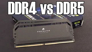 DDR4 vs DDR5 on both i5 12600k and i9 12900k Asus Z690 TUF