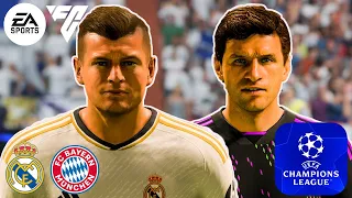 EA Sports FC 24 - Real Madrid Vs. FC Bayern Munchen - UEFA Champions League 23/24 Semi-final