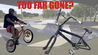 RESTORING MY BMX BIKE AFTER SITTING FOR 10 YEARS!