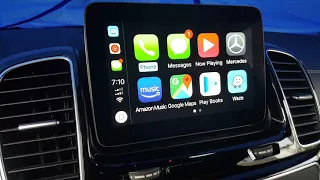 Connect iPhone to 2017 Mercedes GLS Apple CarPlay