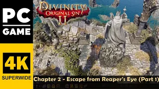 Chapter 2 - Escape from Reaper's Eye (Part 1) | Divinity: Original Sin 2 - Definitive Edition | 4K