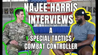 Najee Harris Interviews an Air Force Special Tactics Combat Controller