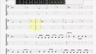 Calling The   Wherever You Will Go BASS GUITAR TAB