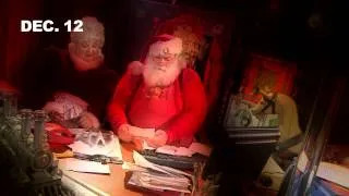 Christmas Countdown 2012 - Santa Claus Webcam: December 12