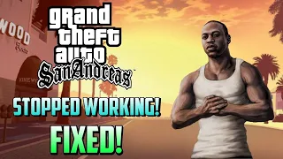 GTA Sanandreas Stopped Working Error Fixed! | For All Windows | 2020