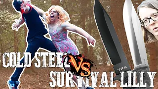 Cold Steel Vs Survival Lilly | SRK VS APO-1