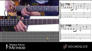 Congolese Bass Lesson | Thumb Technique For Soukous & Sebene