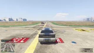 GTA 5 1/4 Mile Drag Race (Dominator vs. Sabre Turbo Custom)