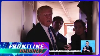 Ex-U.S. president Trump, nasa New York City na para sa arraignment | Frontline Pilipinas