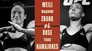 Weili Zhang vs Rose Namajunas Official For April At UFC 261 For Strawweight Title