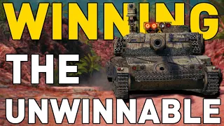 WINNING THE UNWINNABLE! World of Tanks