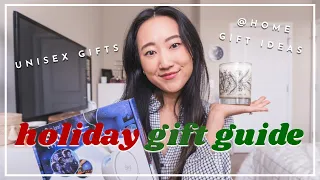 AT-HOME HOLIDAY GIFT IDEAS for HIM & HER | unisex holiday gift guide 2020 + GIVEAWAY! (CLOSED) 🎁