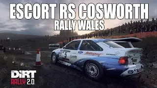 Dirt Rally 2.0 - Ford Escort RS Cosworth Rally Wales Wet