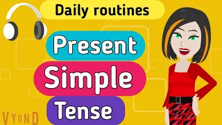 Present simple tense English conversation | English tenses | English speaking practice