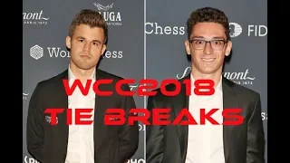 World Chess Championship 2018. Carlsen vs Caruana. Tie Breaks. The Moment of Truth!