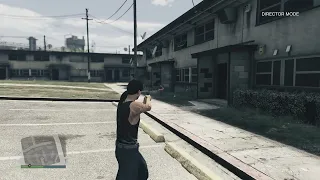 GTA V marabunta grande vs vagos gang shoot out