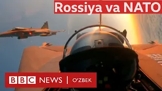 Европа осмонида Россия ва НАТО самолётлари яқинлашди - НАТО урушга тайёгарлик кўряптими? BBC O'zbek