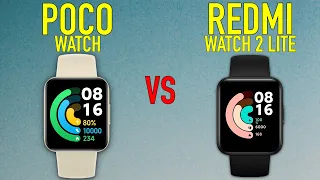 Poco Watch vs Redmi Watch 2 Lite