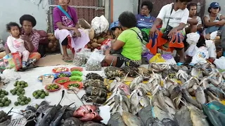 Saturday morning walk over Suva fish market  part 2