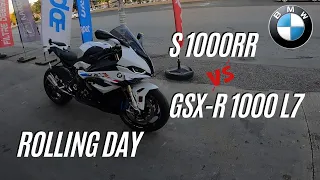 S1000RR VS GSXR1000 L7 | ROLL DAY | 310+ KM/H | ŞEHİR İÇİ GAZLAMASI | MOTOVLOG