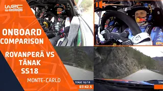 Rovanperä vs Tänak SS18 FULL Onboard | WRC Rallye Monte-Carlo 2023