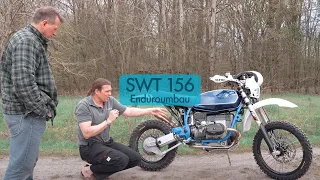 Der schlanke BMW Motorrad EnduroBoxer für den groben Einsatz, die  SWT-SPORTS  156 zum Endurowandern