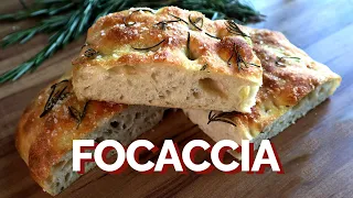 FOCACCIA: Uma receita prática que não precisa sovar