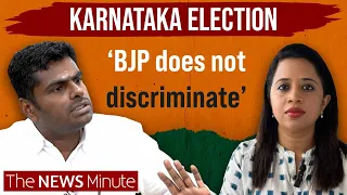 Annamalai interview: No proof of corruption against BJP Karnataka govt| Karnataka Election 2023
