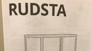 IKEA Rudsta cabinet assembly tip