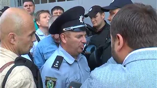 Перед сессией Харьковского горсовета прошли митинги