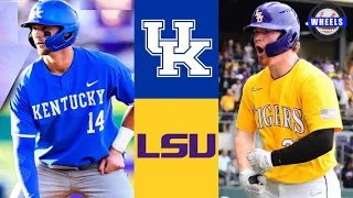 #12 Kentucky vs #1 LSU Highlights (Game 3, Great Game!) | 2023 College Baseball Highlights