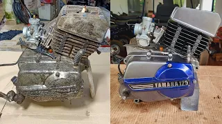 Yamaha RX125 Engine full Restoration